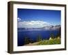 Crater Lake in Crater Lake National Park, Oregon, USA-Bernard Friel-Framed Photographic Print