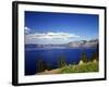 Crater Lake in Crater Lake National Park, Oregon, USA-Bernard Friel-Framed Photographic Print