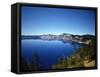 Crater Lake in Crater Lake National Park, Oregon, USA-Bernard Friel-Framed Stretched Canvas