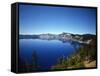 Crater Lake in Crater Lake National Park, Oregon, USA-Bernard Friel-Framed Stretched Canvas