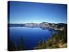 Crater Lake in Crater Lake National Park, Oregon, USA-Bernard Friel-Stretched Canvas