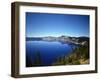 Crater Lake in Crater Lake National Park, Oregon, USA-Bernard Friel-Framed Photographic Print