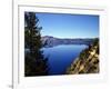 Crater Lake in Crater Lake National Park, Oregon, USA-Bernard Friel-Framed Photographic Print