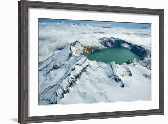 Crater Lake in Katmai National Park, Alaska, USA-Jerry Ginsberg-Framed Photographic Print