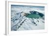Crater Lake in Katmai National Park, Alaska, USA-Jerry Ginsberg-Framed Photographic Print