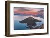 Crater Lake in sunset-Belinda Shi-Framed Photographic Print