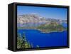 Crater Lake National Park, Oregon, USA-Anthony Waltham-Framed Stretched Canvas