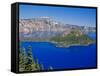 Crater Lake National Park, Oregon, USA-Anthony Waltham-Framed Stretched Canvas