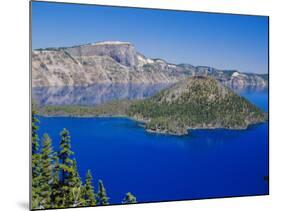 Crater Lake National Park, Oregon, USA-Anthony Waltham-Mounted Photographic Print