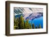 Crater Lake National Park, Oregon, USA-Mark A Johnson-Framed Photographic Print