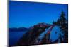 Crater Lake National Park, Oregon, USA-Mark A Johnson-Mounted Photographic Print