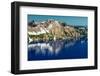 Crater Lake National Park, Oregon, USA-Mark A Johnson-Framed Photographic Print