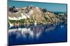 Crater Lake National Park, Oregon, USA-Mark A Johnson-Mounted Photographic Print