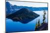 Crater Lake National Park, Oregon, USA-Mark A Johnson-Mounted Photographic Print