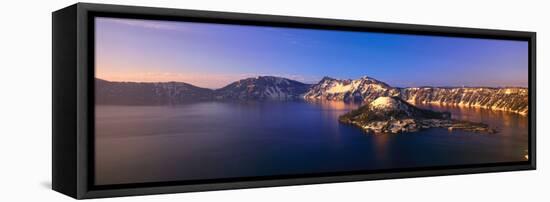 Crater Lake National Park, Oregon-null-Framed Stretched Canvas