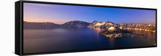 Crater Lake National Park, Oregon-null-Framed Stretched Canvas