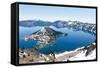 Crater Lake National Park, Oregon-demerzel21-Framed Stretched Canvas