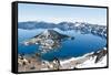 Crater Lake National Park, Oregon-demerzel21-Framed Stretched Canvas