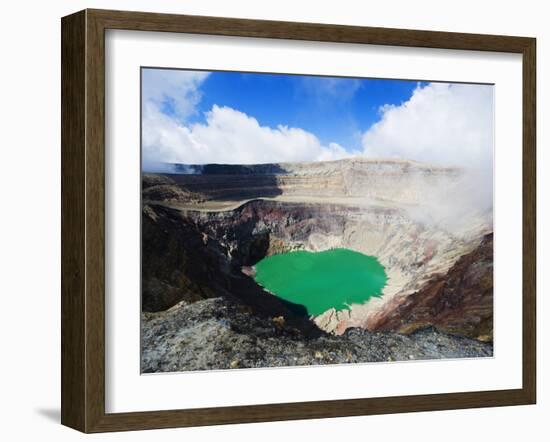 Crater Lake of Volcan Santa Ana, 2365M, Parque Nacional Los Volcanes, El Salvador, Central America-Christian Kober-Framed Photographic Print