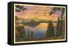 Crater Lake, Oregon-null-Framed Stretched Canvas