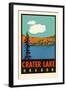 Crater Lake, Oregon-null-Framed Art Print