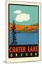 Crater Lake, Oregon-null-Mounted Art Print