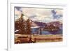Crater Lake, Oregon-null-Framed Art Print