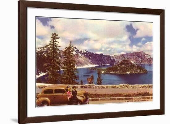 Crater Lake, Oregon-null-Framed Art Print