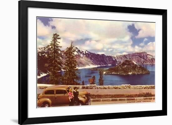 Crater Lake, Oregon-null-Framed Art Print