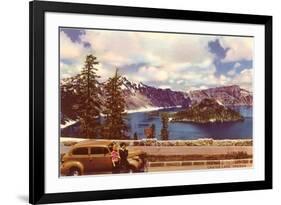 Crater Lake, Oregon-null-Framed Art Print