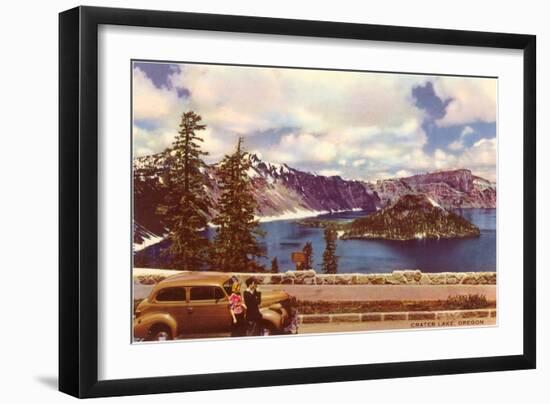 Crater Lake, Oregon-null-Framed Art Print