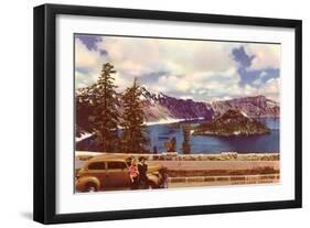 Crater Lake, Oregon-null-Framed Art Print