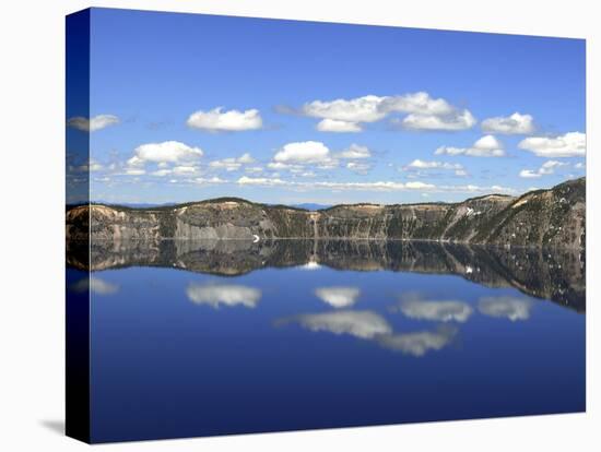 Crater Lake Reflections, Crater Lake National Park, Oregon, USA-Michel Hersen-Stretched Canvas