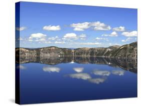 Crater Lake Reflections, Crater Lake National Park, Oregon, USA-Michel Hersen-Stretched Canvas