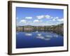 Crater Lake Reflections, Crater Lake National Park, Oregon, USA-Michel Hersen-Framed Photographic Print