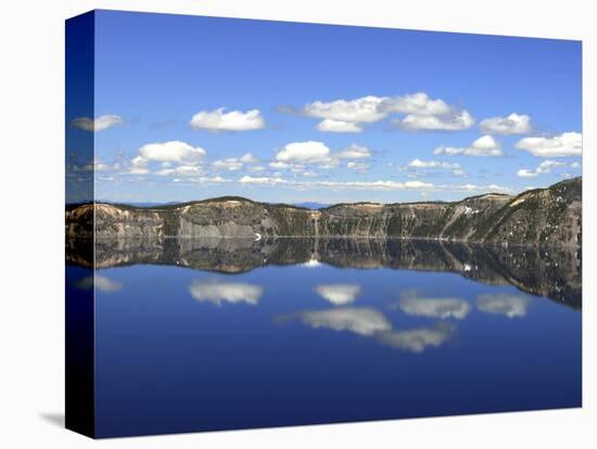 Crater Lake Reflections, Crater Lake National Park, Oregon, USA-Michel Hersen-Stretched Canvas