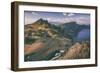 Crater Lake Rim Shot, Southern Oregon, Crater Lake National Park-Vincent James-Framed Photographic Print