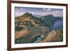 Crater Lake Rim Shot, Southern Oregon, Crater Lake National Park-Vincent James-Framed Photographic Print