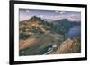 Crater Lake Rim Shot, Southern Oregon, Crater Lake National Park-Vincent James-Framed Photographic Print