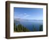 Crater Lake Shrouded in Smoke from Forest Fires, Crater Lake Nat'l Park, Southern Oregon, USA-David R. Frazier-Framed Photographic Print