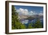 Crater Lake, Wizard Island, Crater Lake National Park, Oregon, USA-Michel Hersen-Framed Photographic Print