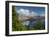 Crater Lake, Wizard Island, Crater Lake National Park, Oregon, USA-Michel Hersen-Framed Photographic Print