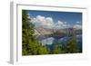 Crater Lake, Wizard Island, Crater Lake National Park, Oregon, USA-Michel Hersen-Framed Photographic Print