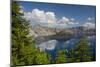 Crater Lake, Wizard Island, Crater Lake National Park, Oregon, USA-Michel Hersen-Mounted Photographic Print