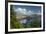 Crater Lake, Wizard Island, Crater Lake National Park, Oregon, USA-Michel Hersen-Framed Photographic Print