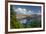 Crater Lake, Wizard Island, Crater Lake National Park, Oregon, USA-Michel Hersen-Framed Photographic Print