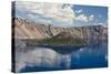 Crater Lake, Wizard Island, Crater Lake National Park, Oregon, USA-Michel Hersen-Stretched Canvas