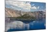 Crater Lake, Wizard Island, Crater Lake National Park, Oregon, USA-Michel Hersen-Mounted Photographic Print