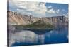 Crater Lake, Wizard Island, Crater Lake National Park, Oregon, USA-Michel Hersen-Stretched Canvas