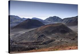 Crater of Haleakala Volcano, Maui, Hawaii, USA-Reinhard Dirscherl-Stretched Canvas